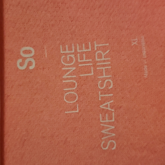 SO hoodie,like new! - Picture 2 of 4